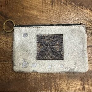 Louis Vuitton and Cowhide Coin Purse
